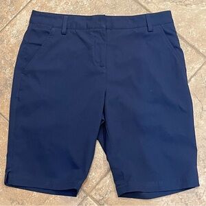 Puma Women's Deep Blue Bermuda golf shorts